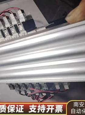 SY5000系列电磁阀，一组10个，带蓝色和透明接头询价