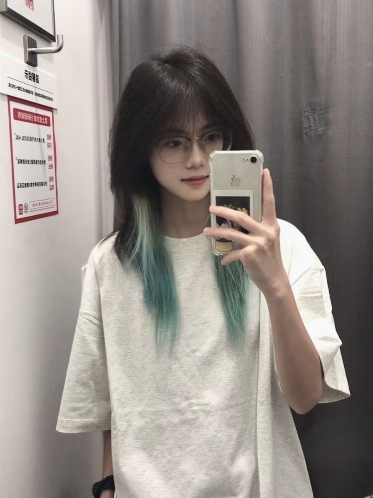 夏季100%纯棉白色短袖t恤女学生韩版宽松ins风简约百搭外搭上衣服