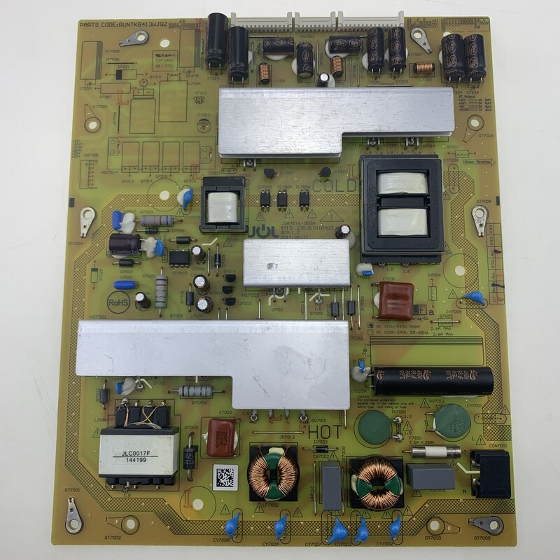 适用于夏普电视机LCD-40U1A电源板RUNTKB413WJQZ JSK4116-003A