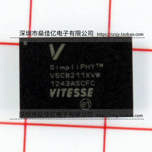 VSC8211XVW 千兆位以太网收发器IC LBGA117 原装正品