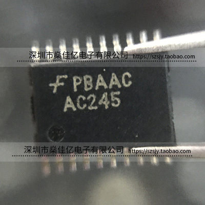74AC245MTCX 非反向收发器 逻辑IC AC245 TSSOP20 原装正品