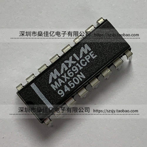 MAX691CPE 微处理器监控电路芯片 DIP16 原装正品