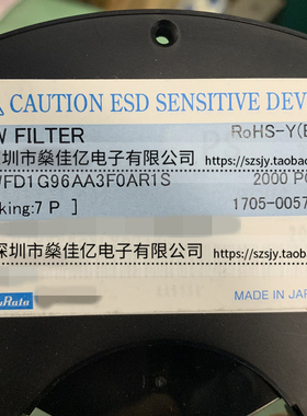 SAWFD1G96AA3F0A 滤波器 Band2_Band66 /10Pin /1511 原装正品