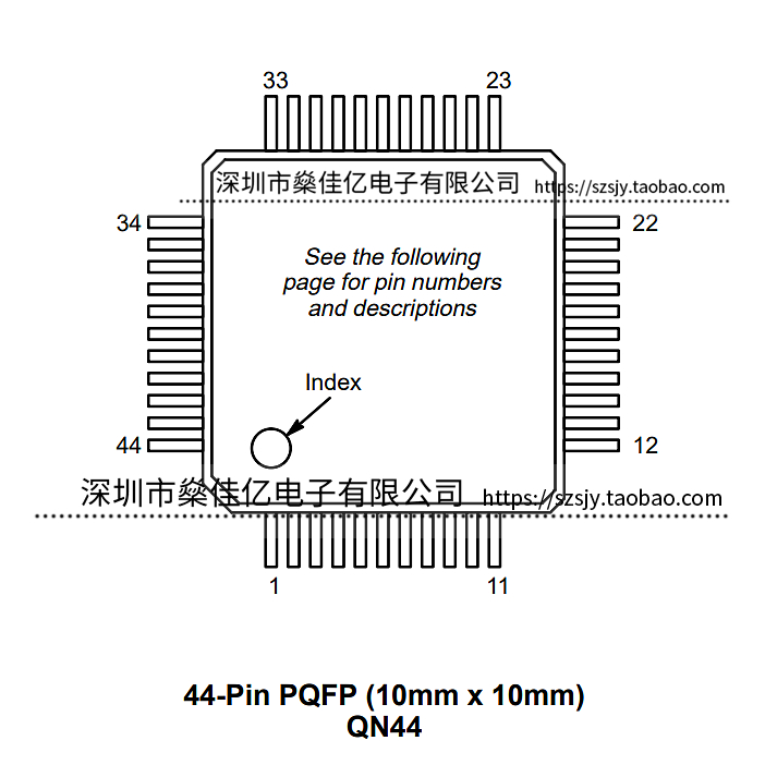 MP8799AE 10位模数转换器 PQFP44 原装正品
