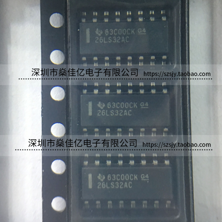 AM26LS32ACDR RS422，RS423接收器IC SOP16 原装正品 26LS32AC