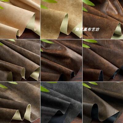 柔软亲肤防水皮夹克擦色皮革皮料