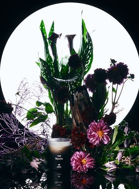 ASUCH 纯正蓝风铃白昼之夜无烟香薰蜡烛精油杯大豆蜡礼物情侣卧室