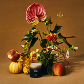 ASUCH 桃子汽水味香薰蜡烛 室内去味礼物大豆蜡精油无烟香氛小众