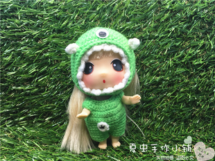 韩国冬己迷糊娃娃衣服 9CM 11CM可穿衣服 手工娃衣卡通主题套装六