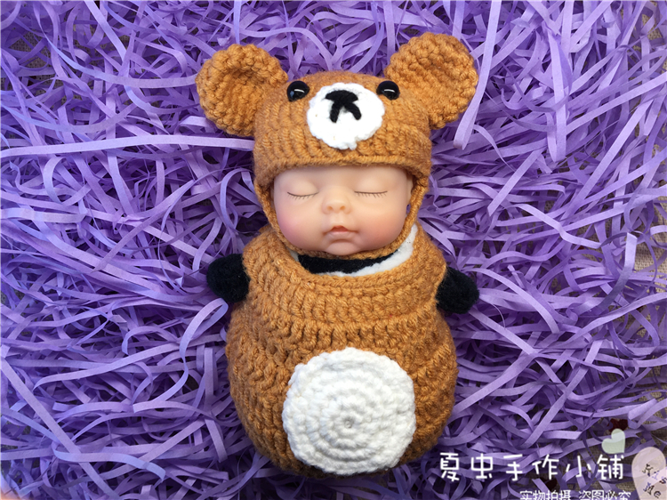 仿真毛绒公仔安抚睡梦娃娃定制