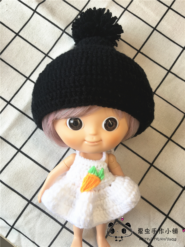 ixtee 妹头娃娃衣服 ixdoll 配件 妹头手工帽子 可爱毛线帽子系列