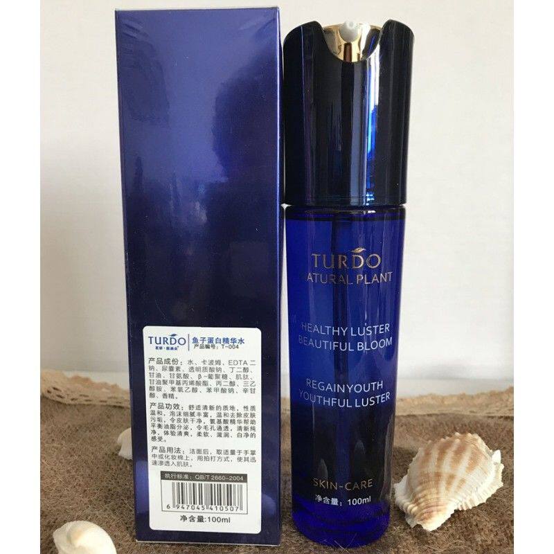茗妍图澜朵鱼子蛋白精华水T-004 补水 保湿100ml