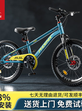 凤凰儿童自行车6到12-8-9-10岁男女孩轻便学生山地车新型变速单车