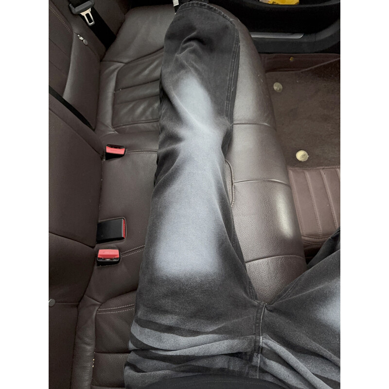 男装牛仔裤LK23125其他/other潮牛仔布青少年中腰直筒拉链2025年