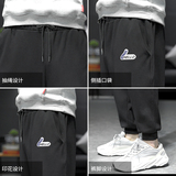 K12060-P40加绒P50加绒运动裤男大码宽松束脚直筒卫裤休闲裤，男装休闲裤，电商A040A