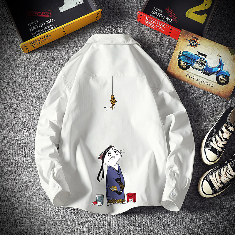 CS15014加绒款P55加厚加绒衬衫男保暖衬衣长袖寸衫上衣服外套,男装衬衫,电商A040A