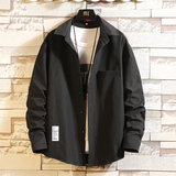 CS15045加绒款P55加厚加绒衬衫男保暖衬衣长袖寸衫上衣服外套，男装衬衫，电商A040A