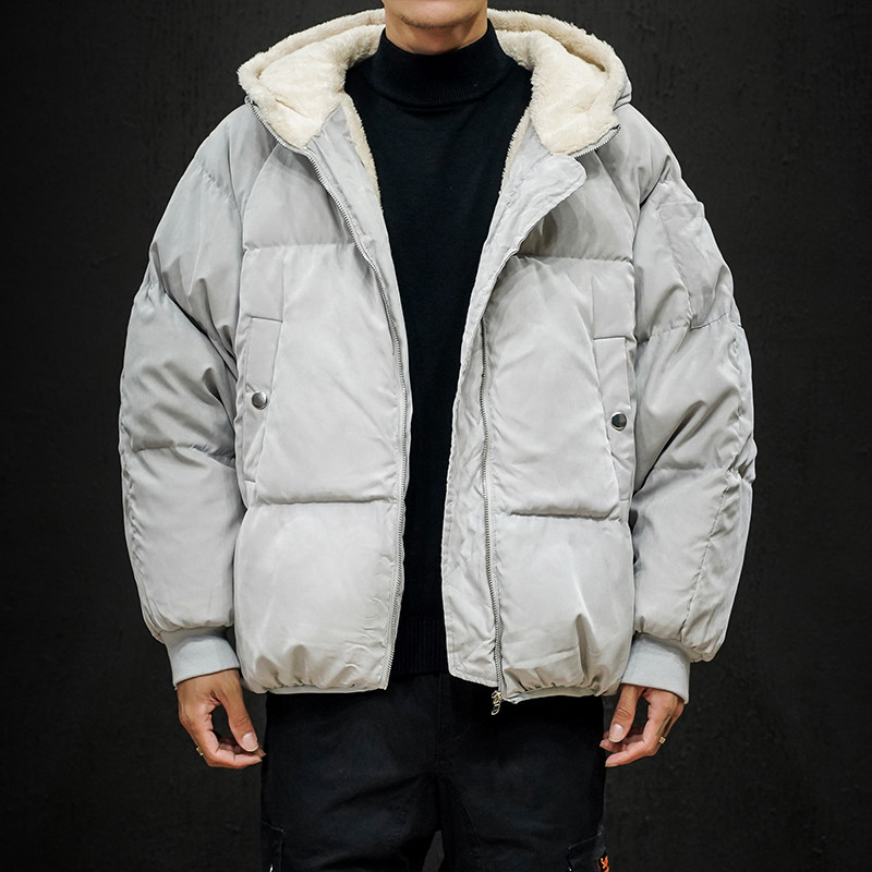 MY16049-P100加厚加绒衣男面包服男大码服男袄男外套男,男装棉衣,电商A040A