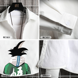 CS15005加绒款P55加厚加绒衬衫男保暖衬衣长袖寸衫上衣服外套图片
