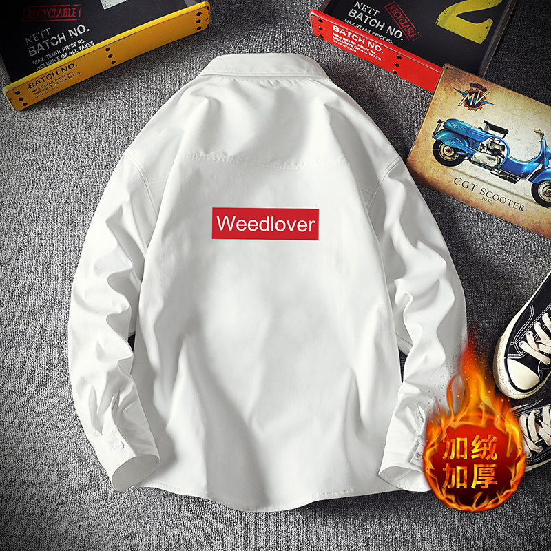 CS15046加绒款P55加厚加绒衬衫男保暖衬衣长袖寸衫上衣服外套，男装衬衫，电商A040A