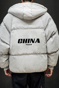 MY16001-P100 加厚加绒衣男面包服男大码服男袄男外套男图片