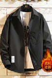 CS15045加绒款P55加厚加绒衬衫男保暖衬衣长袖寸衫上衣服外套，男装衬衫，电商A040A