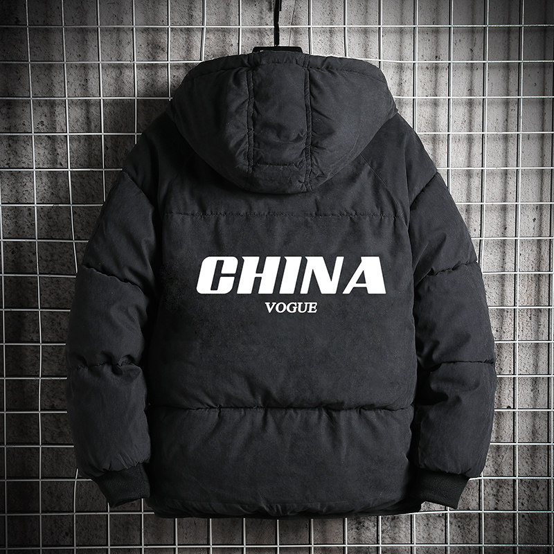 MY16001-P100 帅气羊羔毛加厚加绒衣加肥加大码男胖子面包服图片