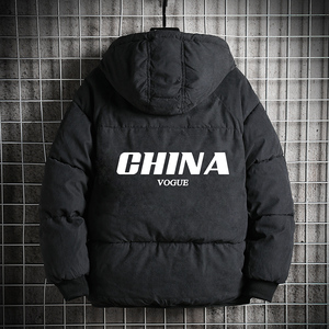 MY16001-P100 帅气羊羔毛加厚加绒衣加肥加大码男胖子面包服图片