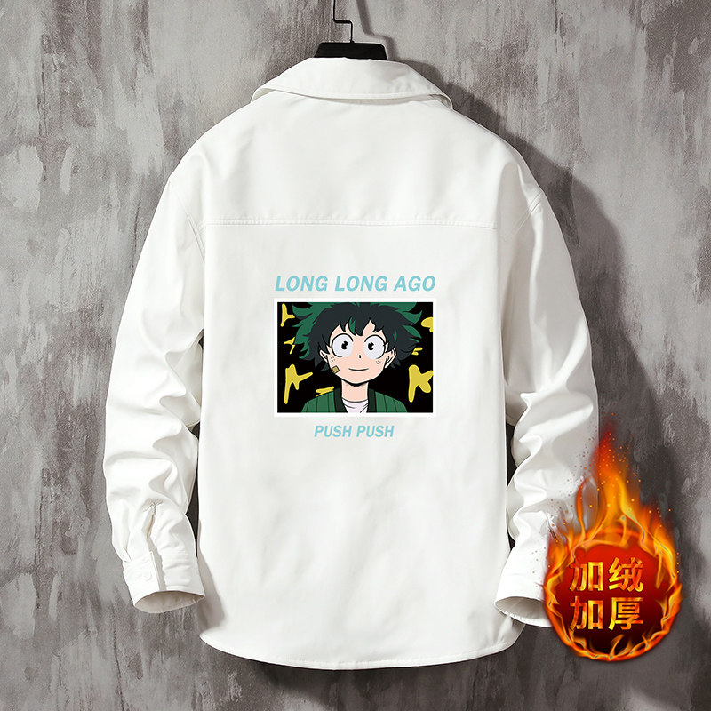 CS15049加绒款P55加厚加绒衬衫男保暖衬衣长袖寸衫上衣服外套,男装衬衫,电商A040A
