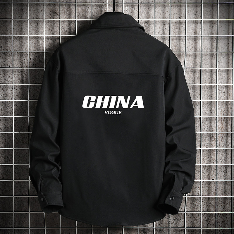 CS15001加绒款P55加厚加绒衬衫男保暖衬衣长袖寸衫上衣服外套,男装衬衫,电商A040A