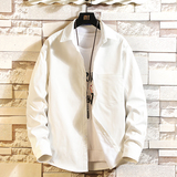 CS15002加绒款P55加厚加绒衬衫男保暖衬衣长袖寸衫上衣服外套，男装衬衫，电商A040A