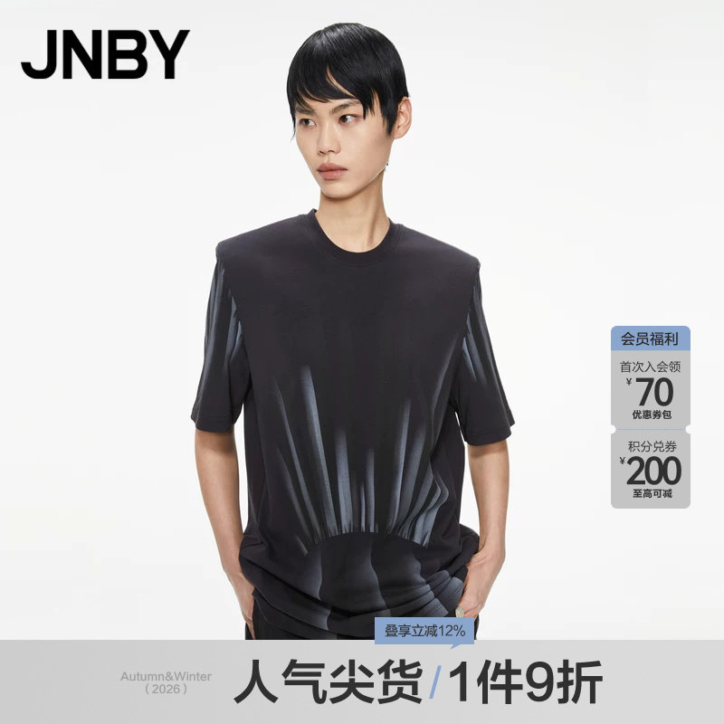 JNBY/江南布衣宽松圆领T恤图片