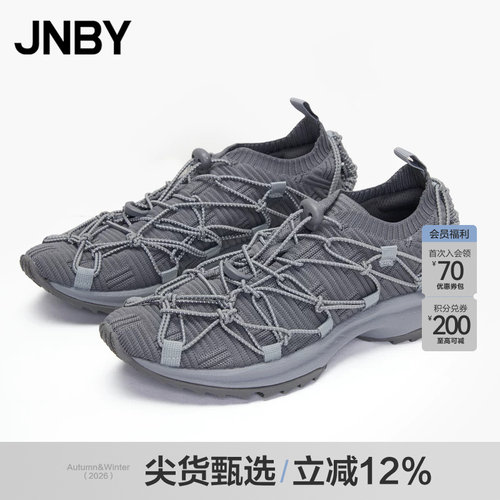 JNBY休闲鞋懒人鞋一脚蹬