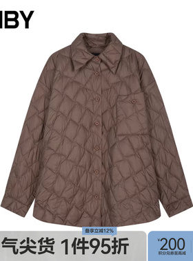 【95白鹅绒】JNBY/江南布衣秋冬轻薄休闲宽松通勤羽绒服5OAC1584H