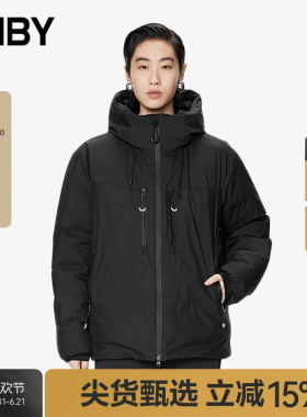 【秋冬上新】JNBY/江南布衣24冬新品羽绒服宽松连帽长袖5OAC14320