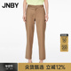 裤 女高腰通勤直筒锥形九分裤 JNBY 江南布衣折扣西装 3折专区