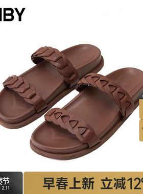 【季末折扣】JNBY/江南布衣春夏凉鞋圆头7P4M15380