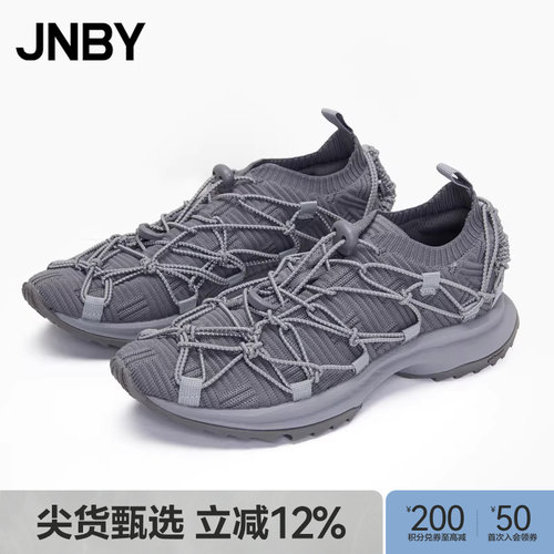 JNBY休闲鞋懒人鞋一脚蹬
