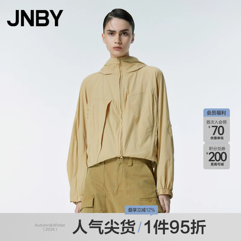 JNBY/江南布衣宽松连帽夹克图片
