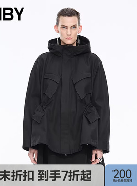 【商场同款】JNBY/江南布衣25秋新品夹克外套长袖连帽5P8615160