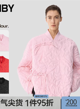 【早春上新】JNBY/江南布衣25春羽绒服宽松棒球领5P1C14550