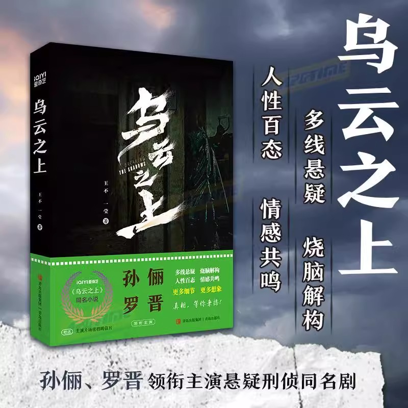 正版 乌云之上 王不一莹著 爱奇艺热播电视剧同名原著小说 孙俪罗晋主演 融合悬疑推理与人性探讨的犯罪小说侦探推理小说实体书