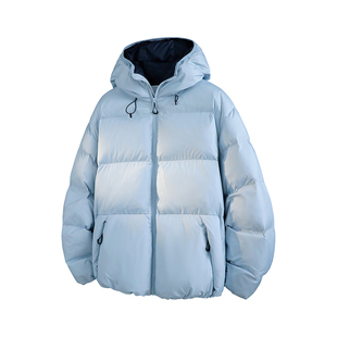 宽松时尚 新款 百搭连帽保暖防寒情侣棉衣外套 冬季 男士