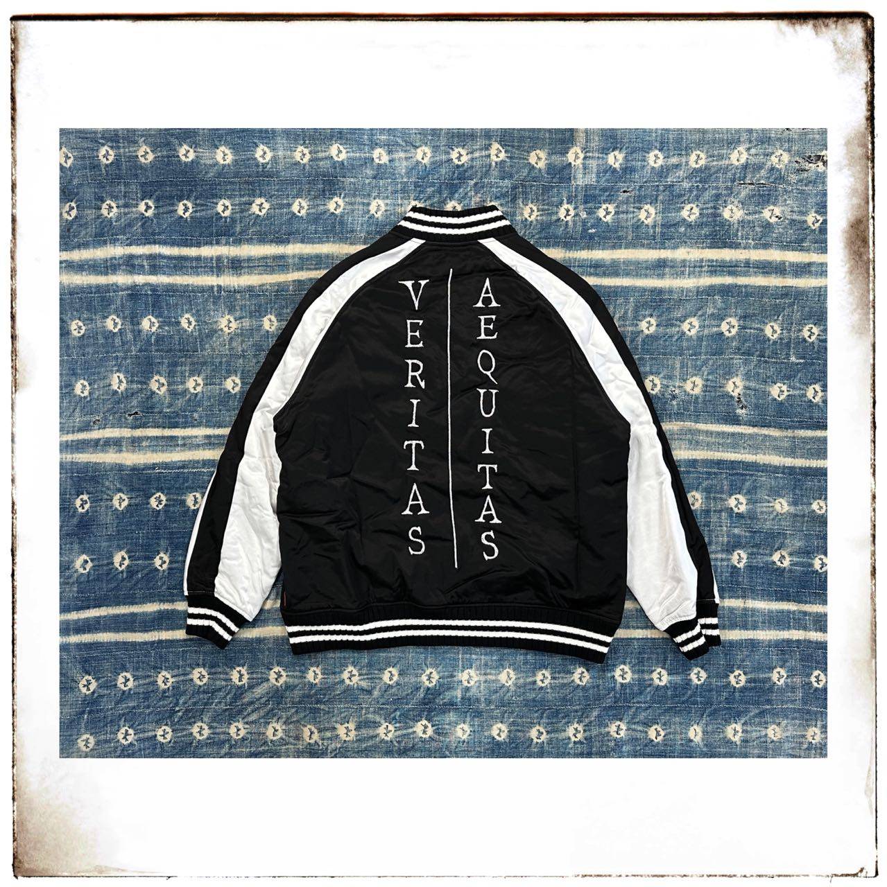 2024必备】现货WTAPS 17AW 联名V=A JACKET.RACO.SATIN 新年限定夹克