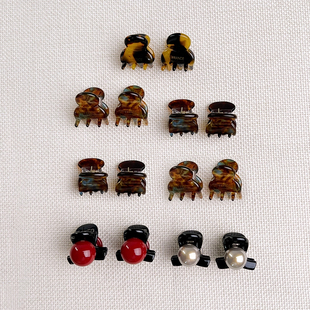 小号迷你超小抓夹女侧边刘海夹精致小巧碎发夹子发卡时尚 小发抓夹