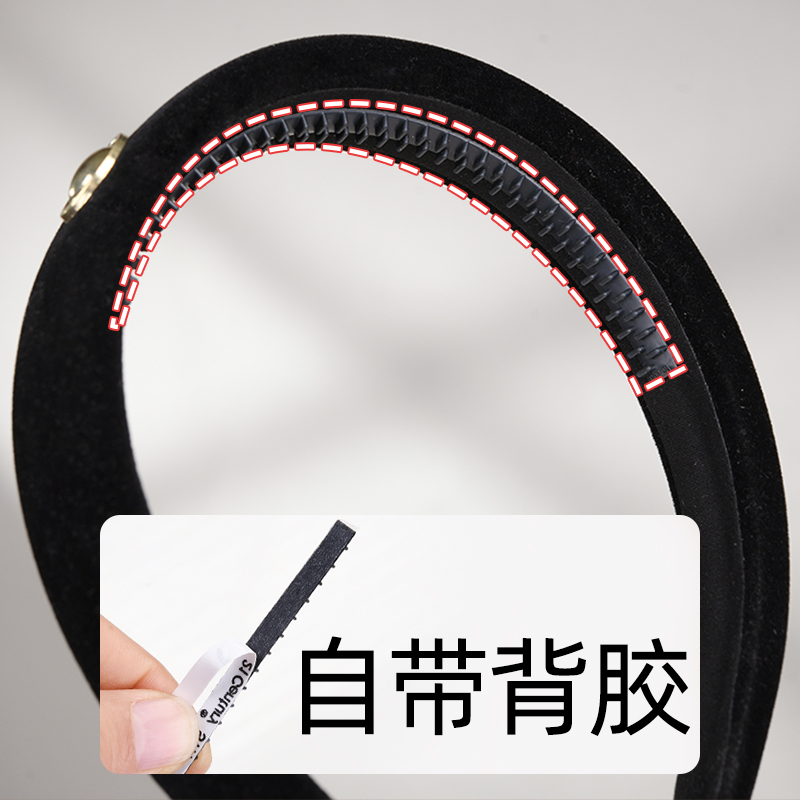 左欧防滑神器发饰软胶日韩发箍