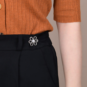 腰收紧裤 牛仔裤 收腰神器免缝收腰扣裤 子调节扣可拆卸腰围改小纽扣