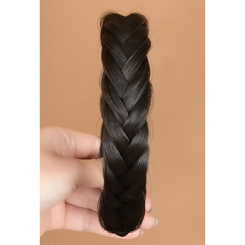 假发发箍麻花辫女手工鱼骨