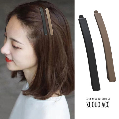 刘海夹前额高级感无痕侧边一字夹