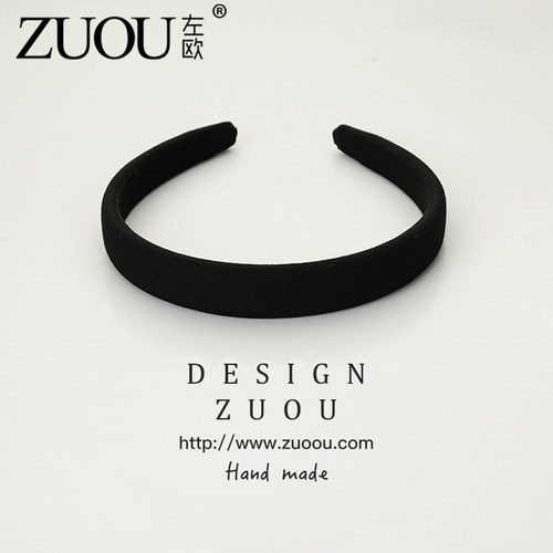 洗脸发箍布艺简约宽边舒适不勒头